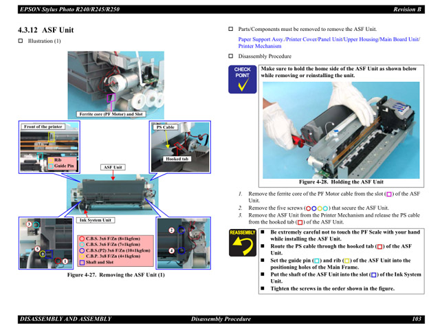 EPSON R240_R245_R250 Service Manual EPSON R240_R245_R250 Service Manual